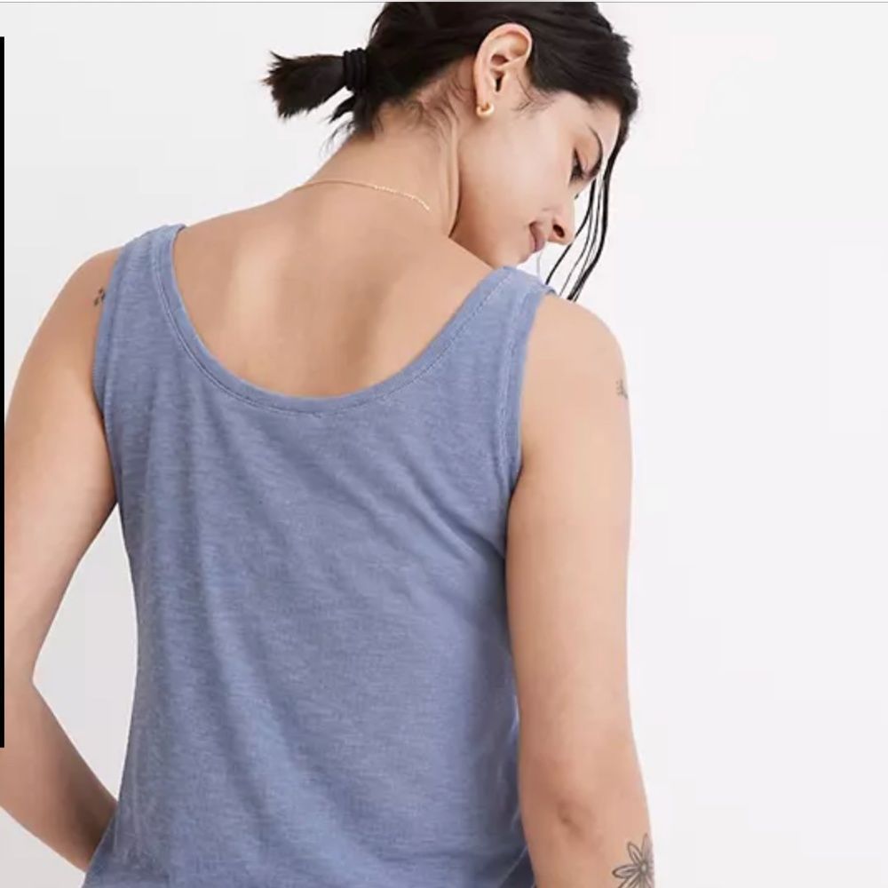MADEWELL Tank U-Neck Soft Twilight Various Sizes - Picture 3 of 8